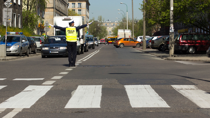 Czy w przedstawionej sytuacji masz prawo wjechać na skrzyżowanie?